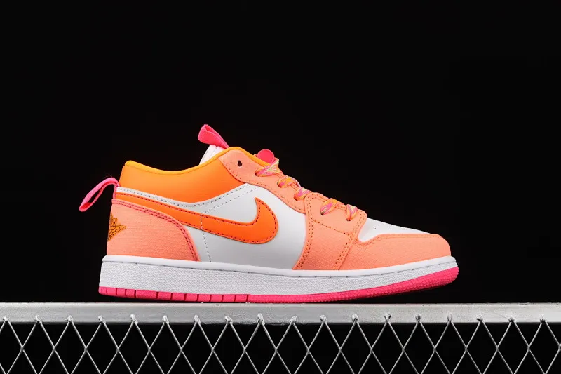 All categories Air Jordan Jordan series basketball shoes Air Jordan 1 Low Air Jordan 1 Low AJ1 Joe 1 apricot orange low-top cultural and leisure sports sneakers DJ0530-801